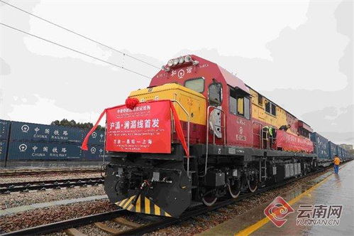 發車 滬滇 瀾湄線 國際貨運班列正式開行